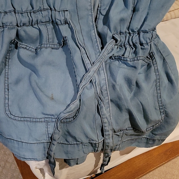 Sanctuary soft denim like vest - Picture 2 of 5